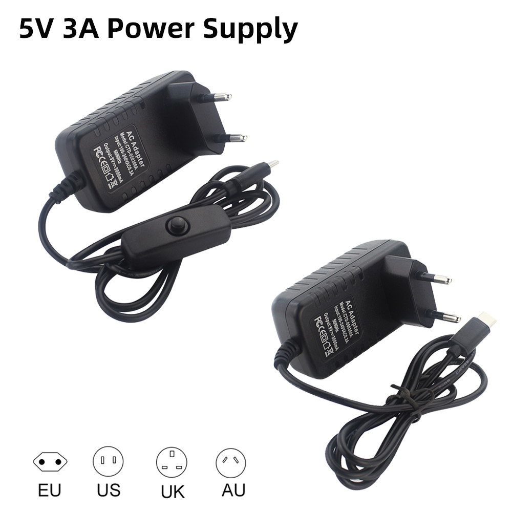 Pi Power Supply - Bộ nguồn 5V 3A cho Raspberry