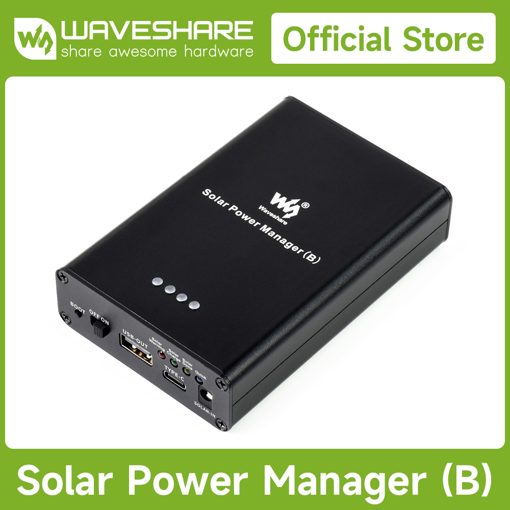 Waveshare Solar Power Manager  - đánh giá và giá Pi Power Supply