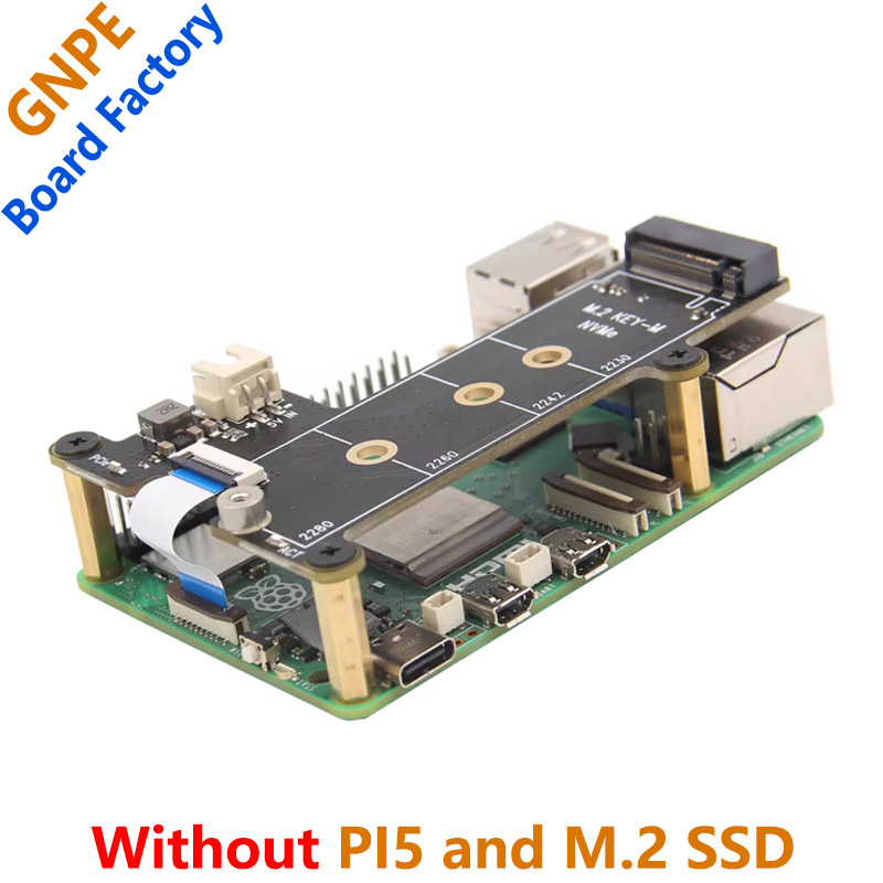 Raspberry Pi 5 PCIE M.2 NVMe P - đánh giá và giá Pi Cooler