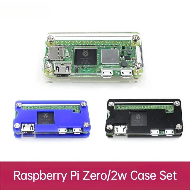 Raspberry Pi Zero W 2W Acrylic - đánh giá và giá Pi Zero