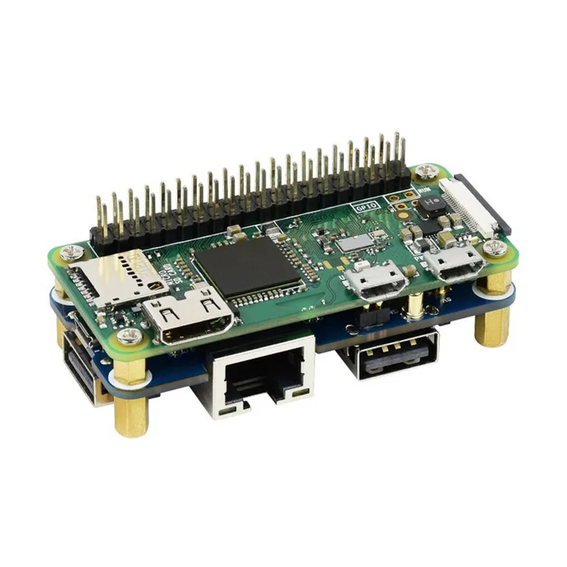 Zero 2W Ethernet USB HUB HAT E - đánh giá và giá Raspberry Pi 4