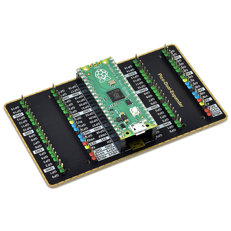 Raspberry Pi Pico Dual GPIO Mở - đánh giá và giá Pi Power Supply