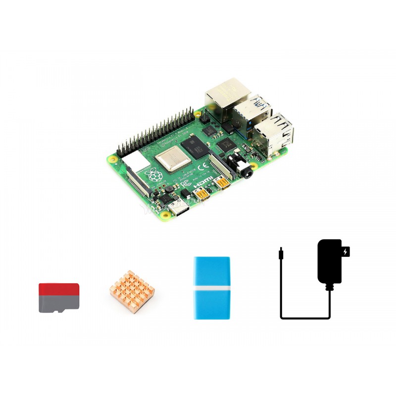Raspberry Pi 4 Model B Starter - đánh giá và giá Raspberry Pi 4