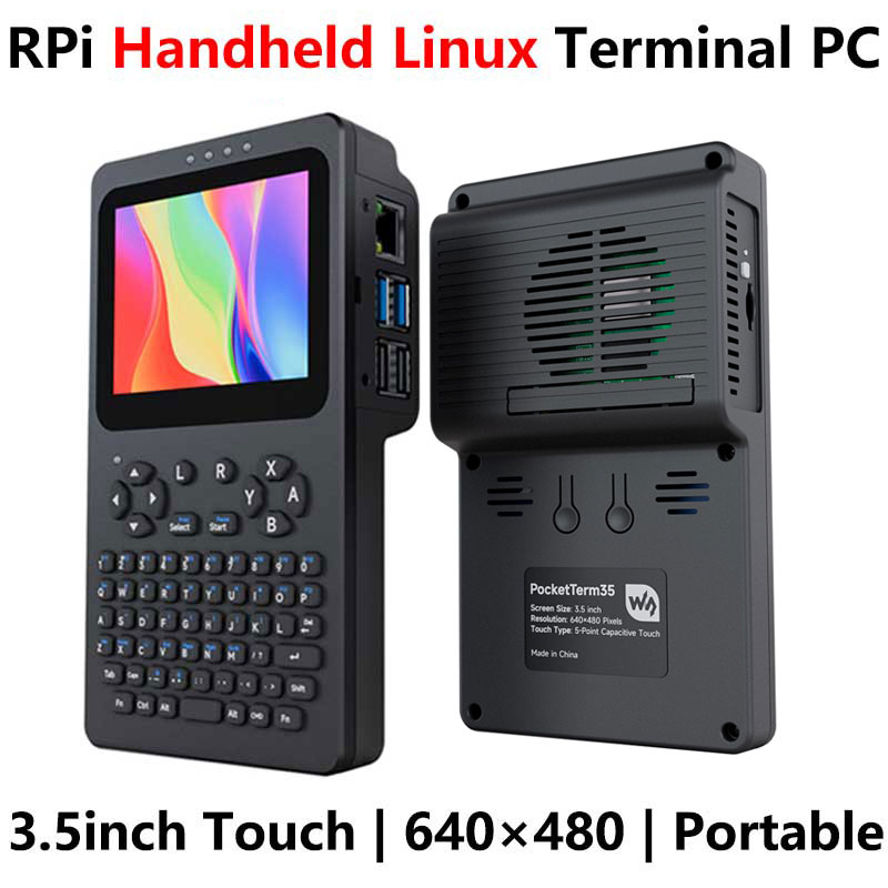 Raspberry Pi Handheld Linux Te - đánh giá và giá Pi 5 Case