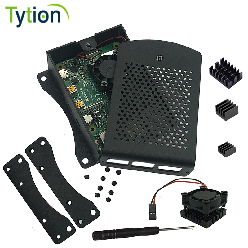 Raspberry Pi 4B 3B Vỏ Nhôm Kim - đánh giá và giá Pi Power Supply