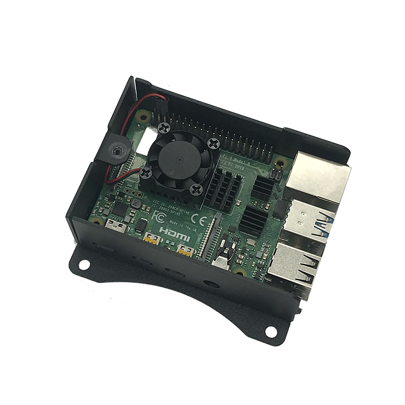 Raspberry Pi 4B 3B Vỏ Nhôm Kim - đánh giá và giá Pi Power Supply