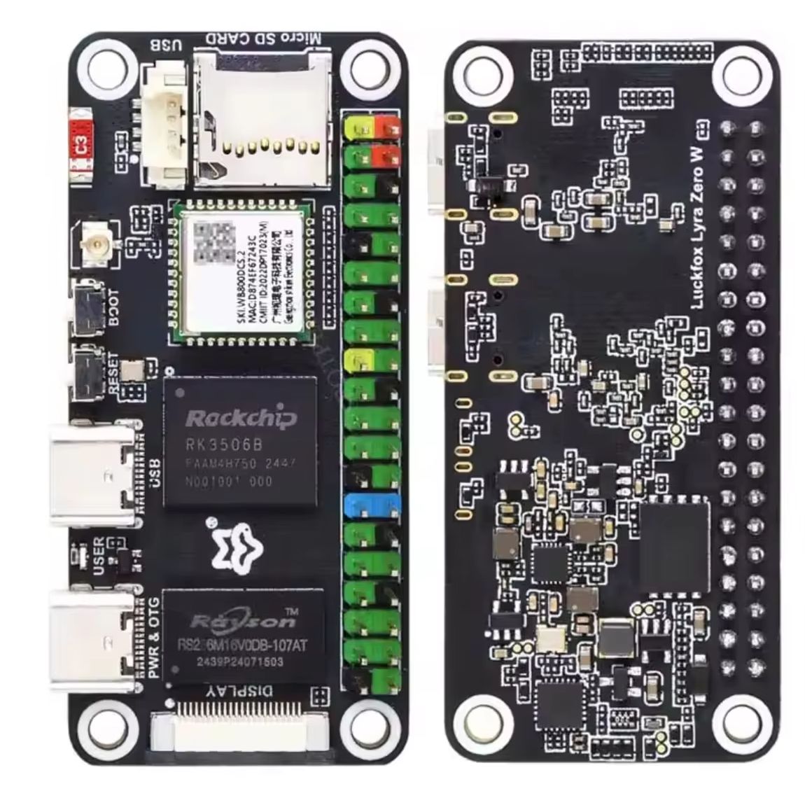 Luckfox Lyra Zero W RK3506B Ro - đánh giá và giá Pi Zero