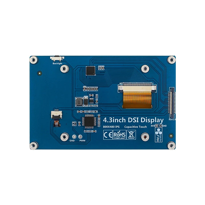 4.3/5/Inch Raspberry Pi IMIPI  - đánh giá và giá Pi Display
