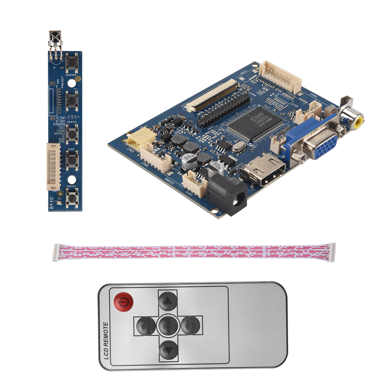 AA08-7 Inch 1024 X 600 LCD Scr - đánh giá và giá Pi Display
