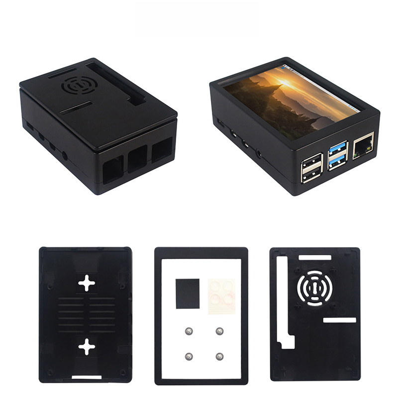 Màn hình cảm ứng 3,5 inch cho  - đánh giá và giá Pi 4 Case