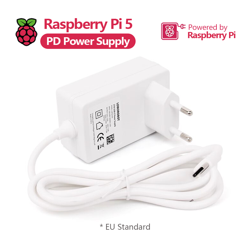 Raspberry Pi 5 PD Power Adapte - đánh giá và giá Pi Power Supply