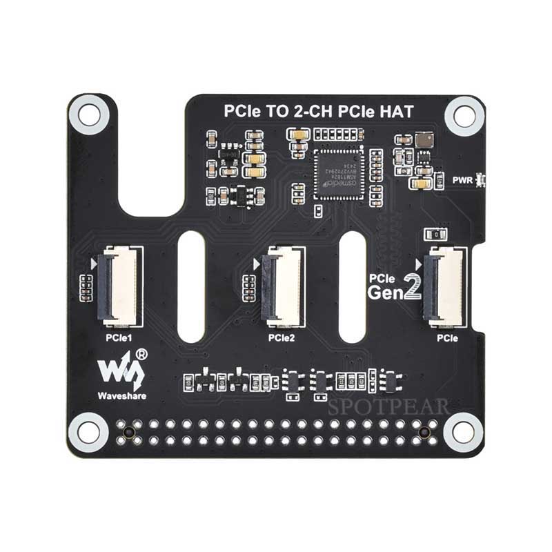 Bo mạch mở rộng PCIe 2 kênh ch - đánh giá và giá Pi Cooler