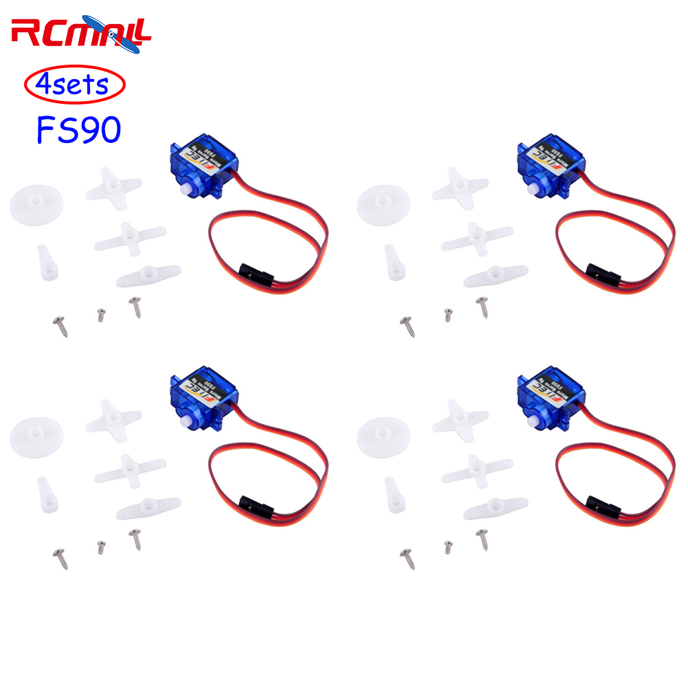 4 Sets Feetech FS90 9g Micro S - đánh giá và giá Raspberry Pi 4