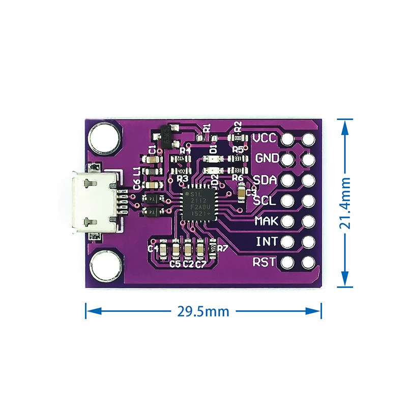 CP2112 Debug Board USB to SMBu - đánh giá và giá Arduino Kit