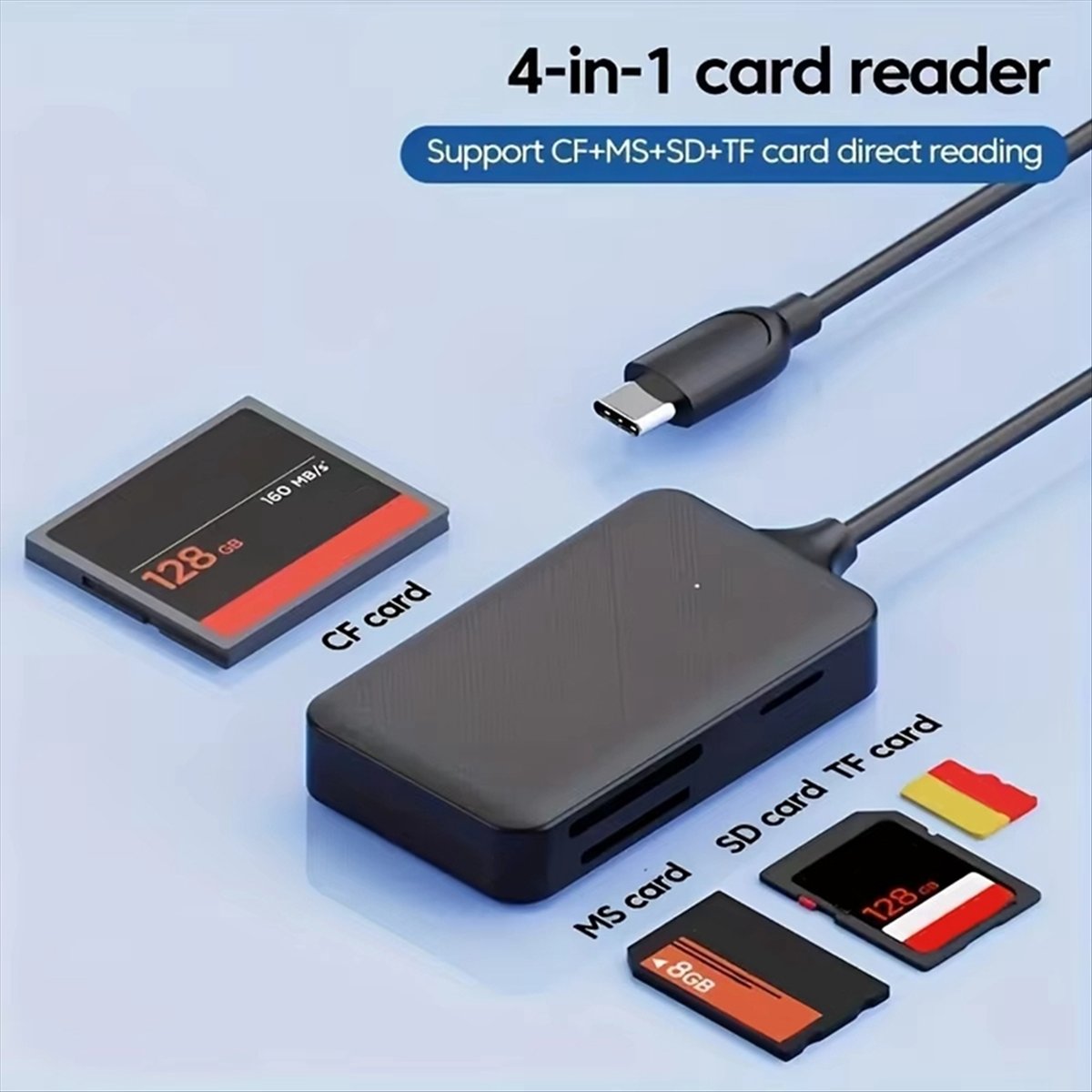 (A60I] 4-in-1 Card Reader Type - đánh giá và giá Micro Sd Card