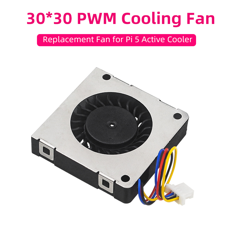 Raspberry Pi 5 PWM Cooling Fan - đánh giá và giá Pi Power Supply