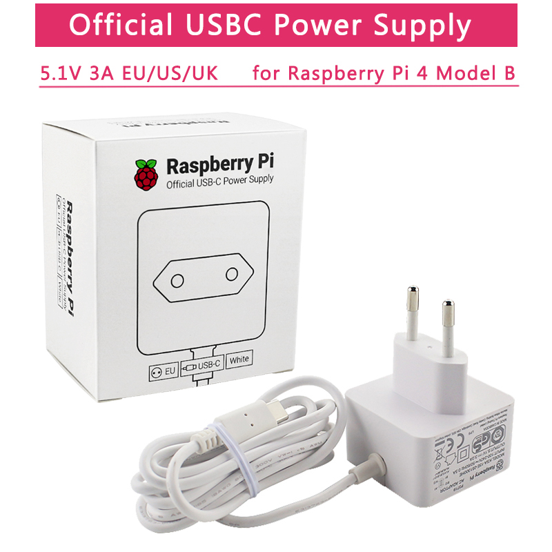 Bộ nguồn chính hãng Raspberry  - đánh giá và giá Pi Power Supply